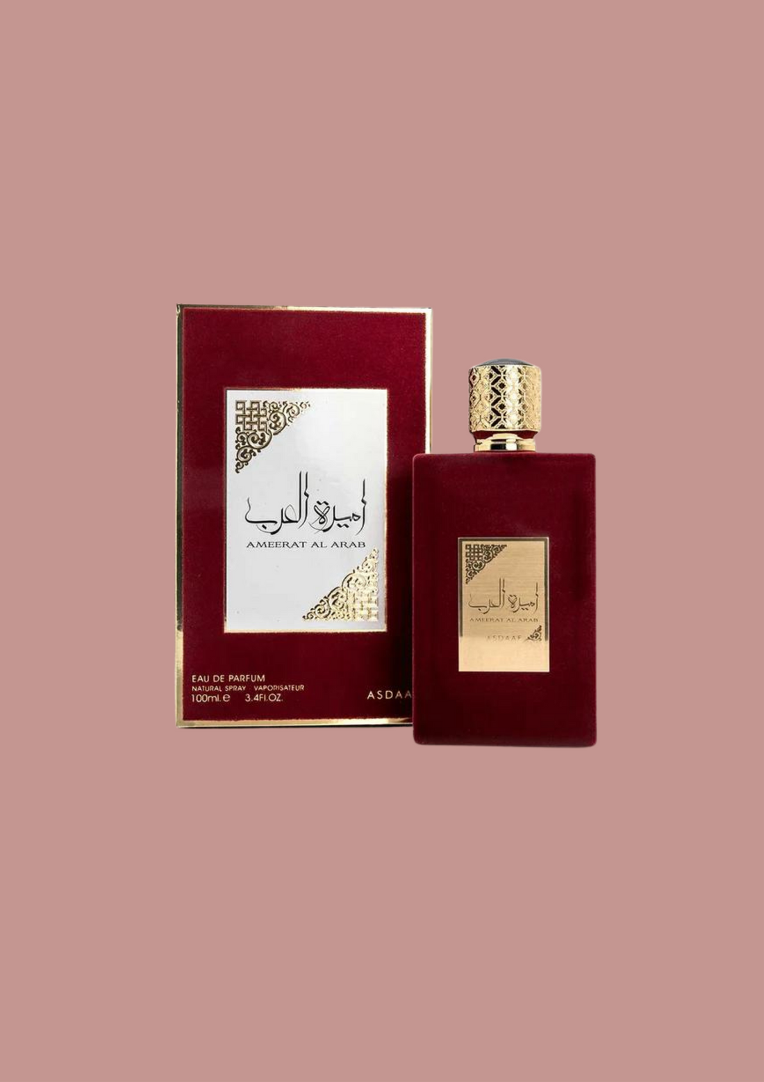 Eau de parfum Ameerat Al Arab rouge - Asdaaf 100 ML