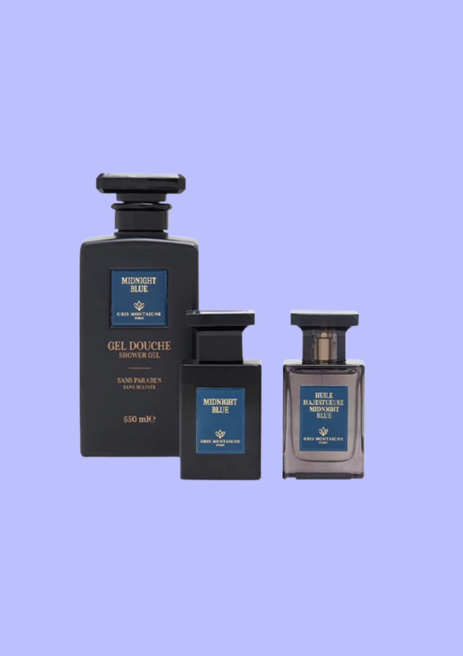 Coffret Midnight blue – Gris Montaigne Paris