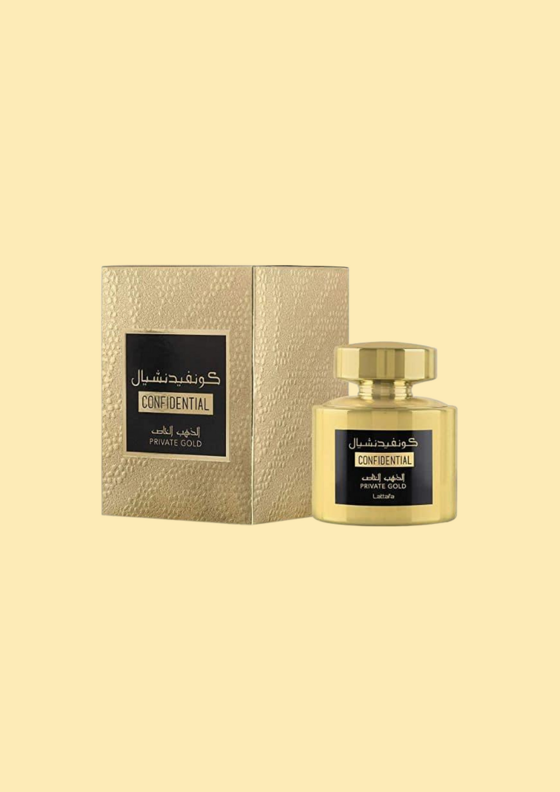 &lt;tc&gt;Eau de parfum&lt;/tc&gt; &lt;tc&gt;Confidential&lt;/tc&gt; &lt;tc&gt;Private&lt;/tc&gt; &lt;tc&gt;Gold&lt;/tc&gt; - Lattafa 100 ML