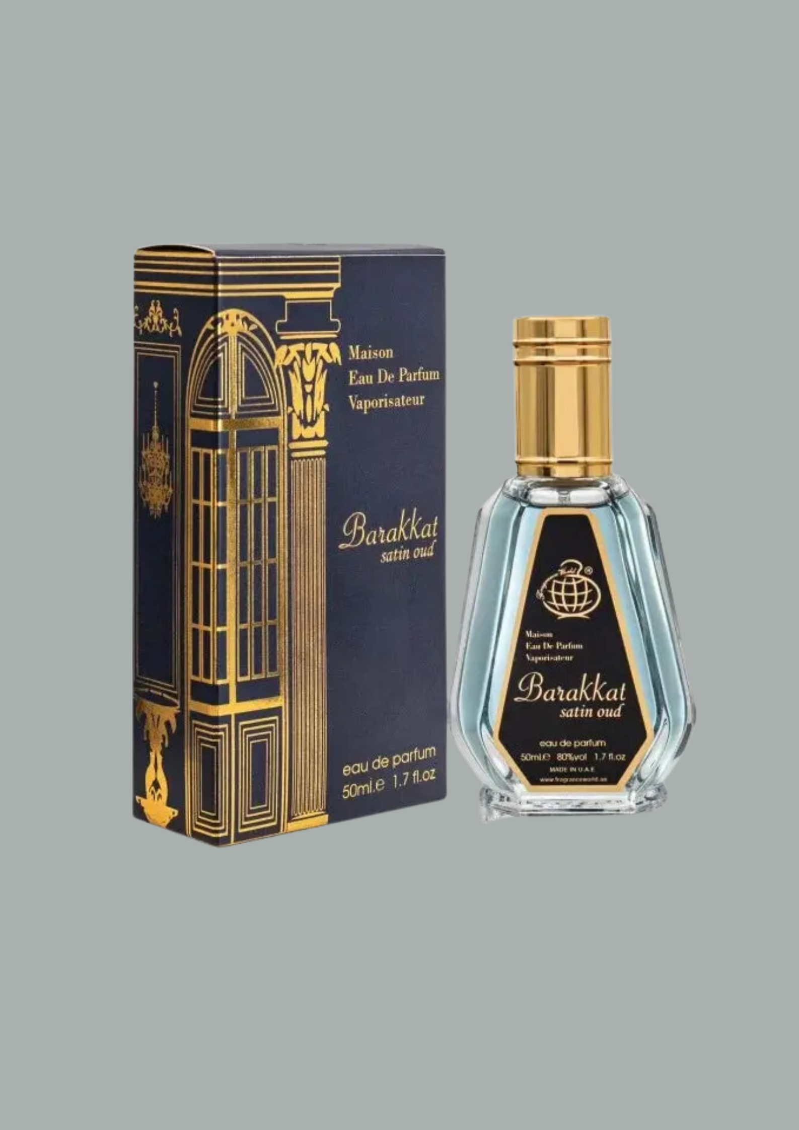 &lt;tc&gt;Eau de Parfum&lt;/tc&gt; &lt;tc&gt;Barakkat Satin Oud&lt;/tc&gt; - &lt;tc&gt;Fragrance World&lt;/tc&gt; 50 ml