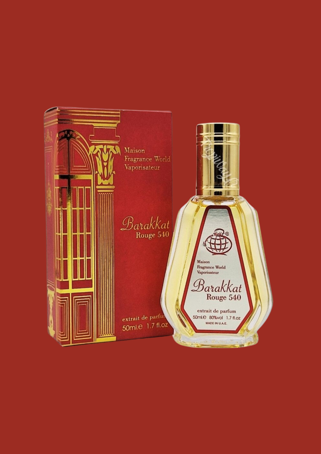 &lt;tc&gt;Extrait de Parfum&lt;/tc&gt; &lt;tc&gt;Barakkat Rouge 540&lt;/tc&gt; - &lt;tc&gt;Fragrance World&lt;/tc&gt; 50 ml