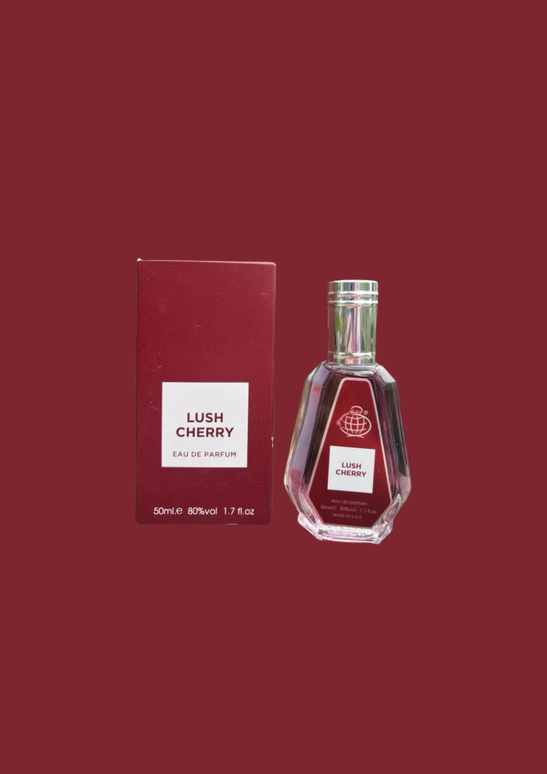 &lt;tc&gt;Eau de Parfum&lt;/tc&gt; &lt;tc&gt;Lush Cherry&lt;/tc&gt; - &lt;tc&gt;Fragrance World&lt;/tc&gt; 50 ml