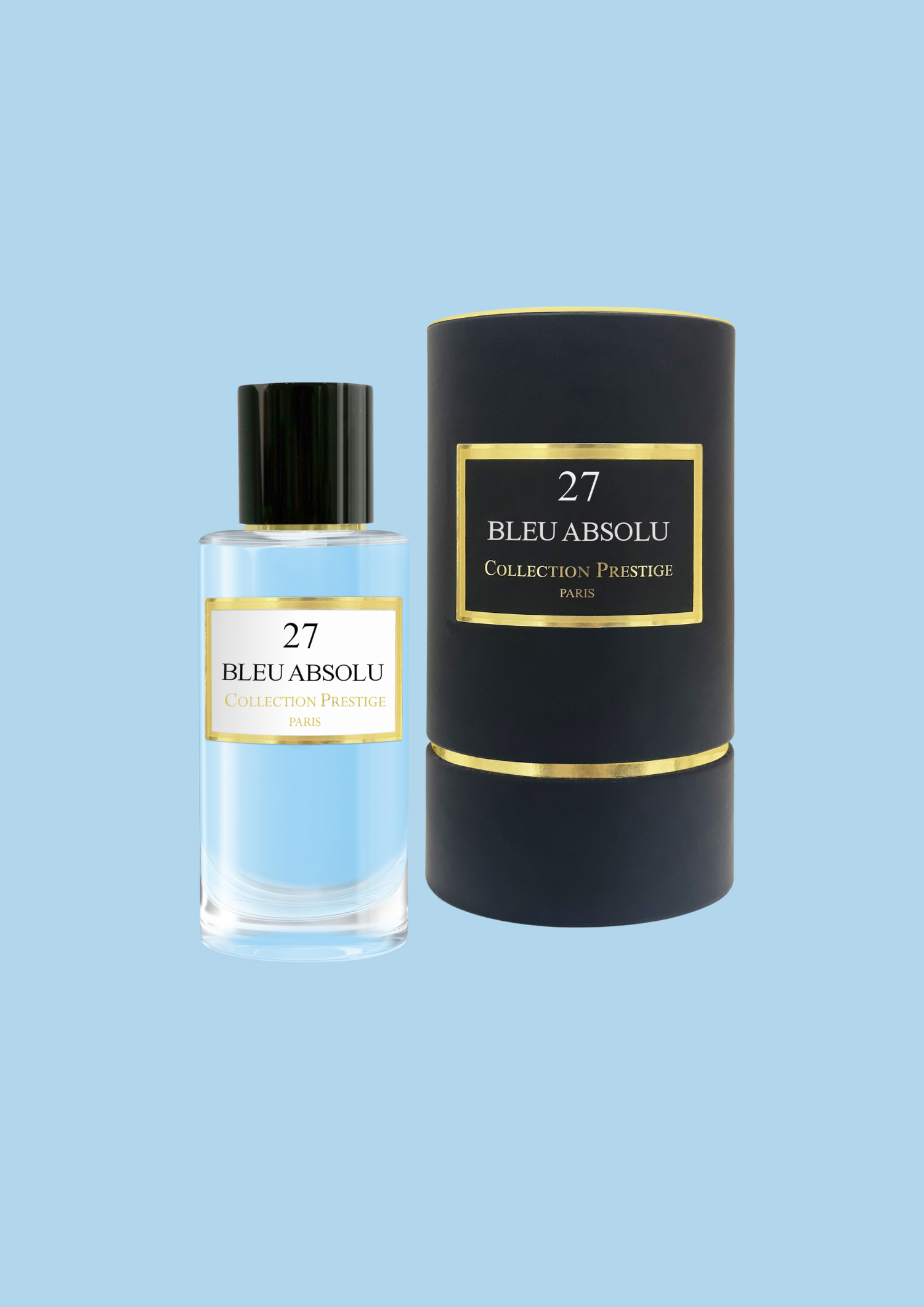 Eau de Parfum Bleu Absolu N°27 - Collection Prestige Paris 50 ML