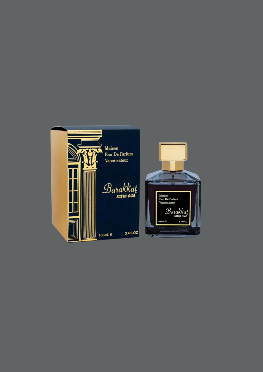 Eau de Parfum Barakkat Satin Oud - Fragrance World 100 ML