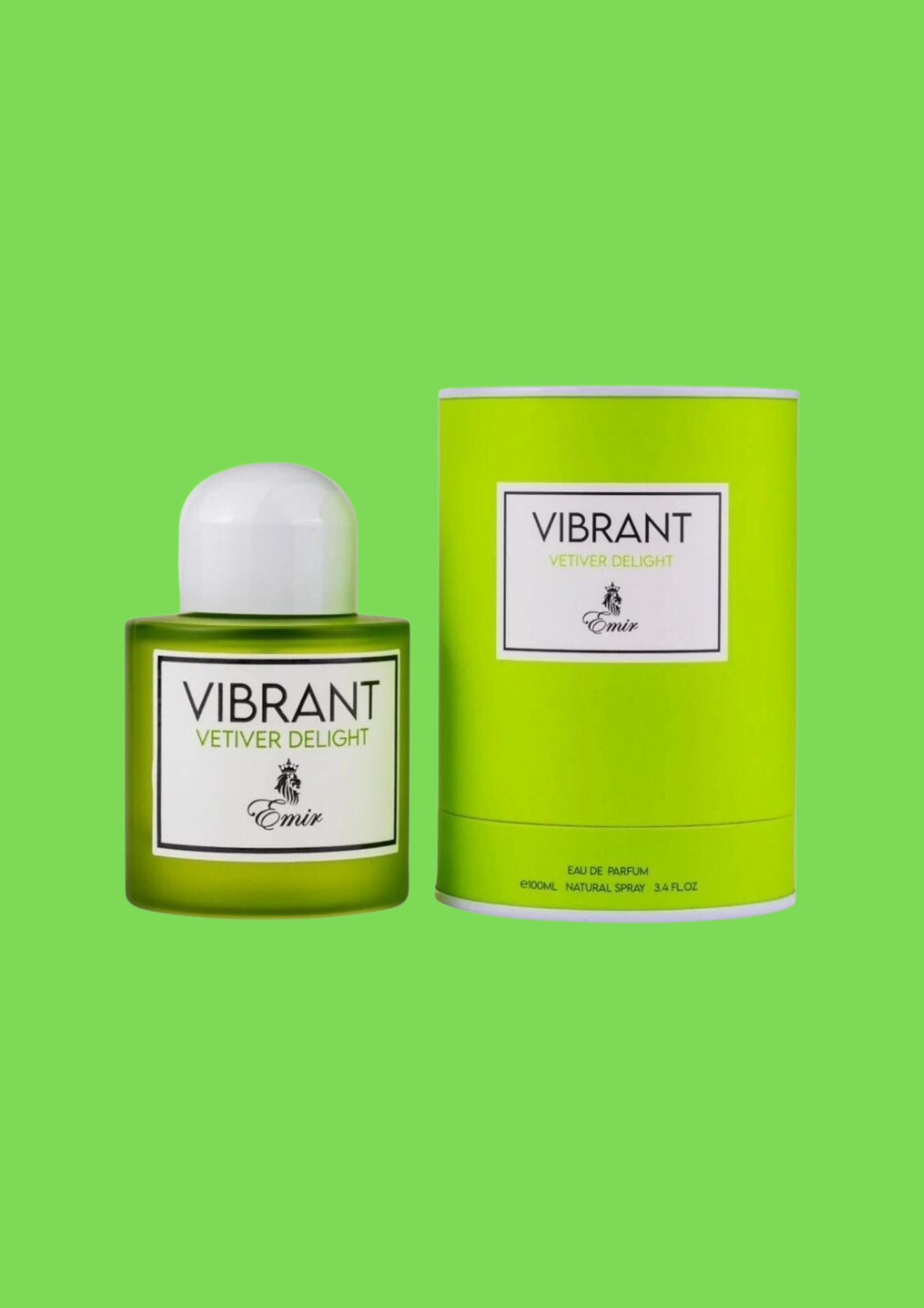 Eau de Parfum Vibrant Vétiver Delight - Emir 100 ML