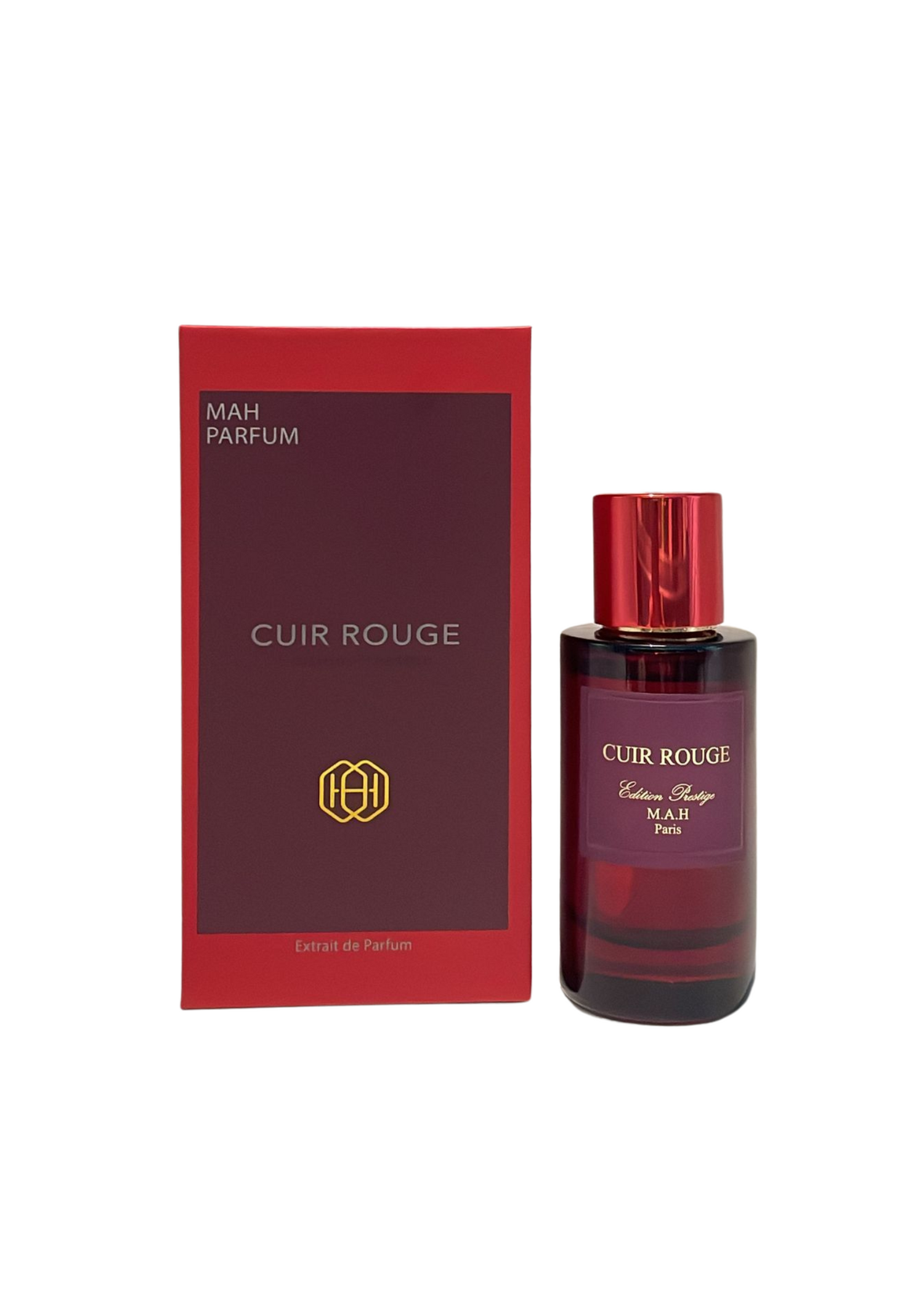 Extrait de parfum Cuir rouge - MAH 50 ML