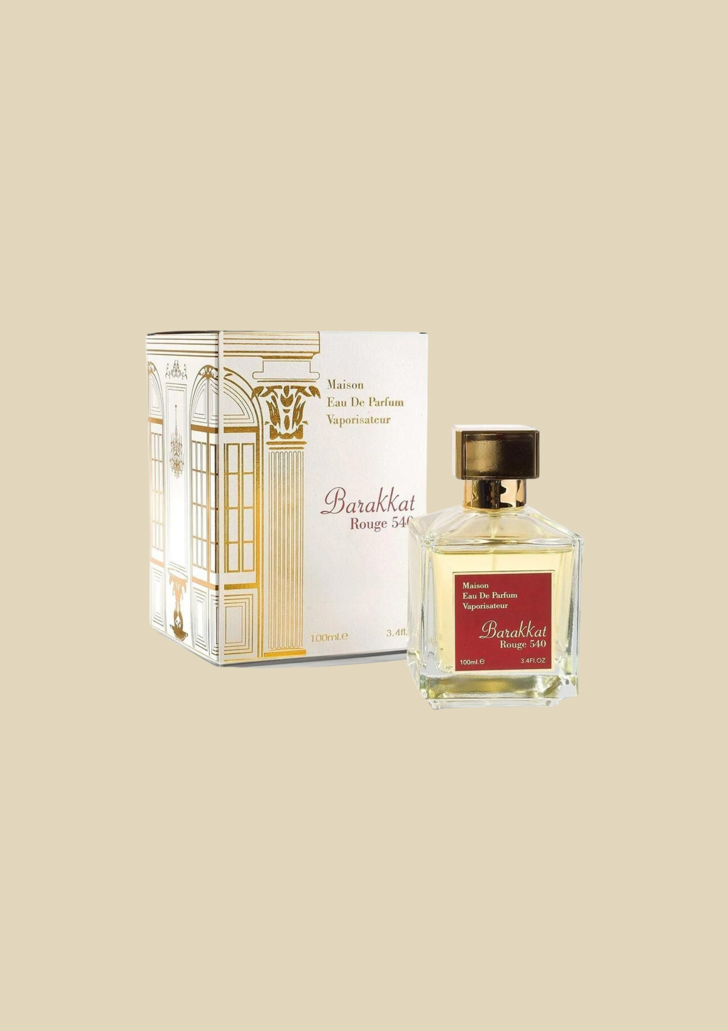 &lt;tc&gt;Eau de Parfum&lt;/tc&gt; &lt;tc&gt;Barakkat Rouge 540&lt;/tc&gt; - &lt;tc&gt;Fragrance World&lt;/tc&gt; 100 ml