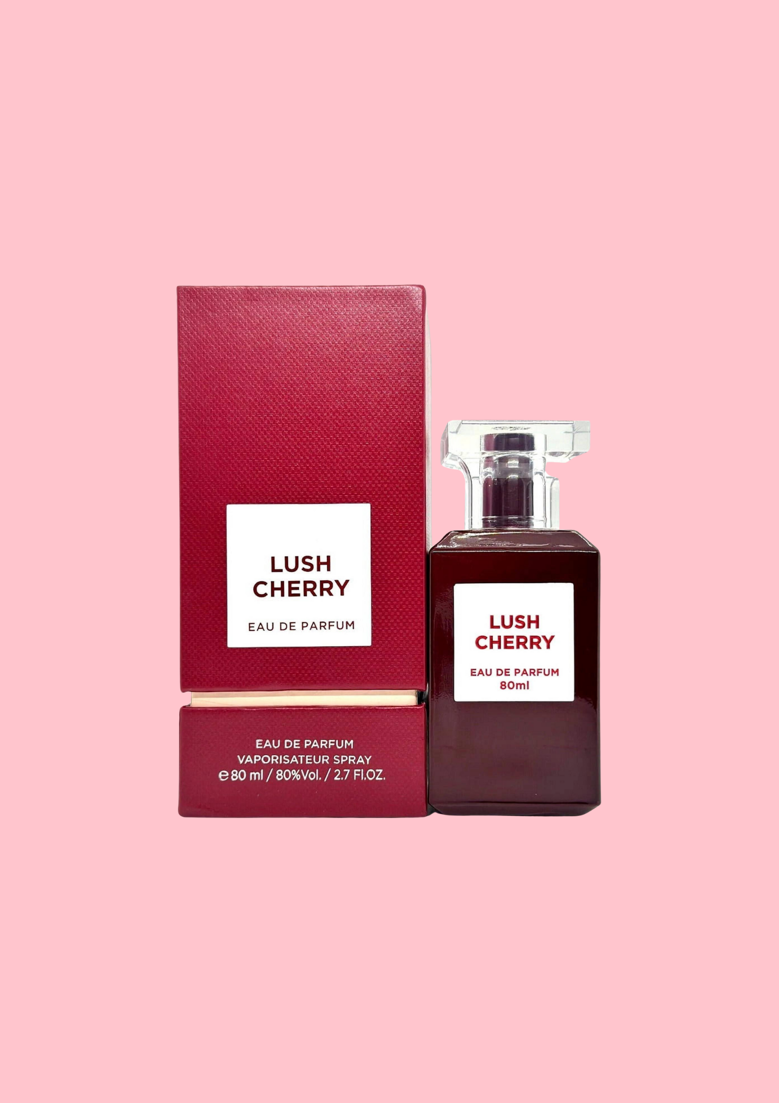 &lt;tc&gt;Eau de Parfum&lt;/tc&gt; &lt;tc&gt;Lush Cherry&lt;/tc&gt; - &lt;tc&gt;Fragrance World&lt;/tc&gt; 80 ml