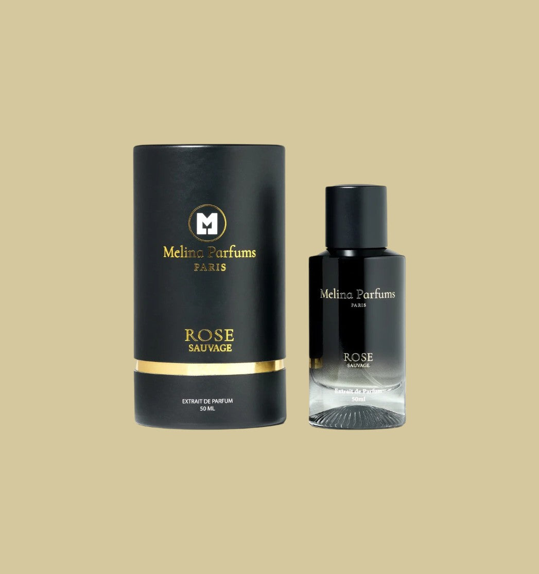 Extrait de parfum ROSE SAUVAGE – Collection Melina Parfums 50 ML