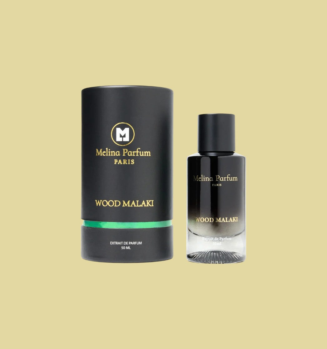 Extrait de parfum WOOD MALAKI – Collection Melina Parfums 50 ML